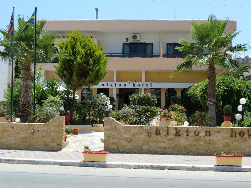 Alkion Hotel Stalós Exterior foto