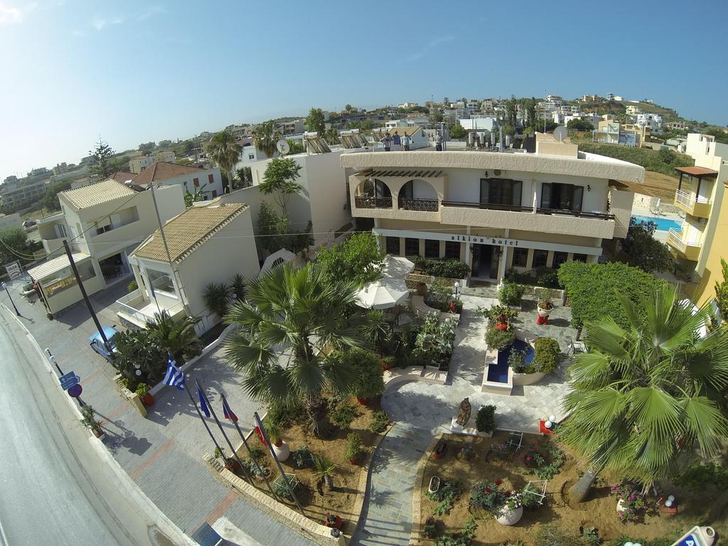 Alkion Hotel Stalós Exterior foto